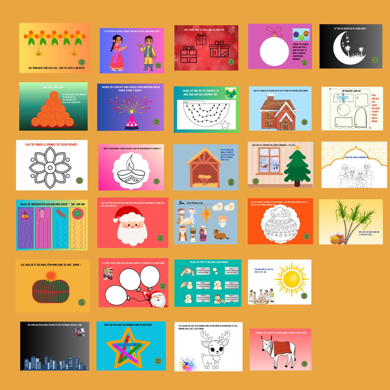 Festive Montessori Activity Kit