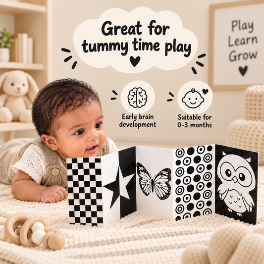 High contrast Stand-up cards (0 - 3 months)