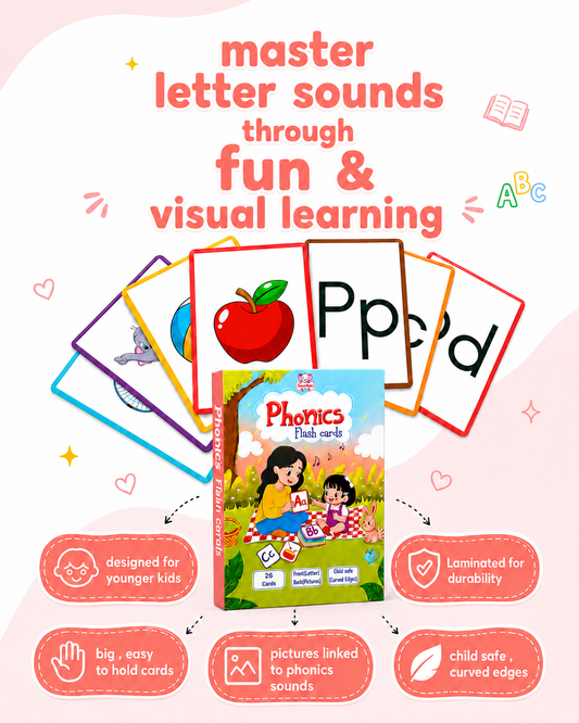 Phonics Flash Cards – Make Reading Fun & Easy!