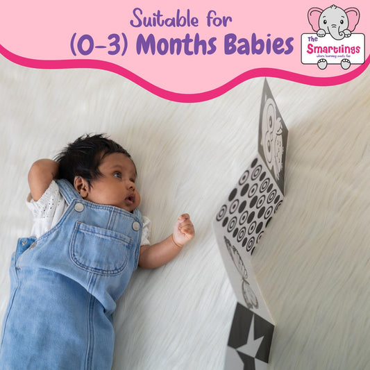 High contrast Stand-up cards (0 - 3 months)