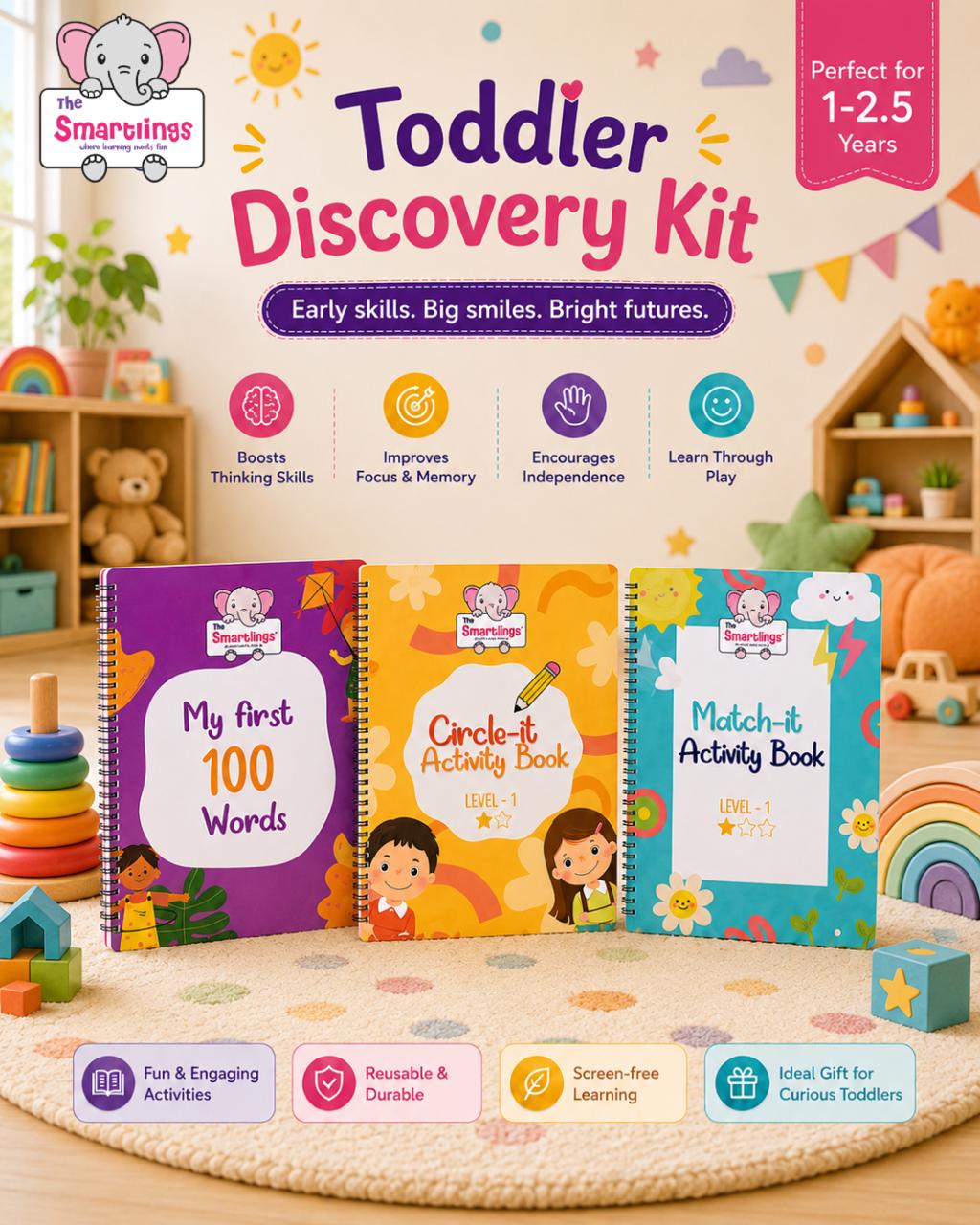 Toddler Discovery Kit Age(1-2.5 years)
