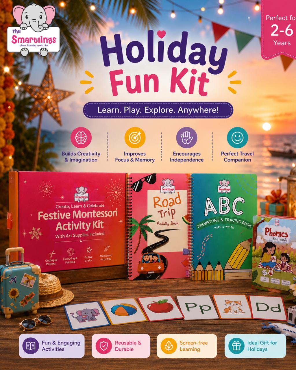 Holiday Fun kit age ( 2- 6 years)