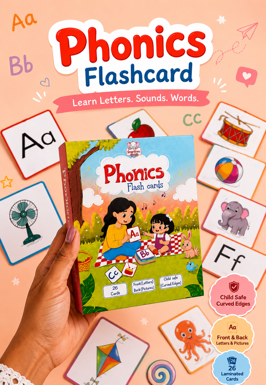 Phonics Flash Cards – Make Reading Fun &amp; Easy!
