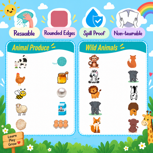 Reusable Match-it Level 3 Activity Book ( Age : 2-4 years )