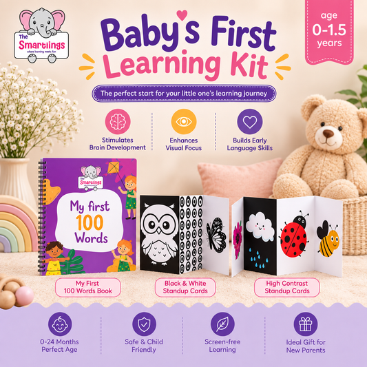 Baby’s first learning kit  age (0-1.5 years)