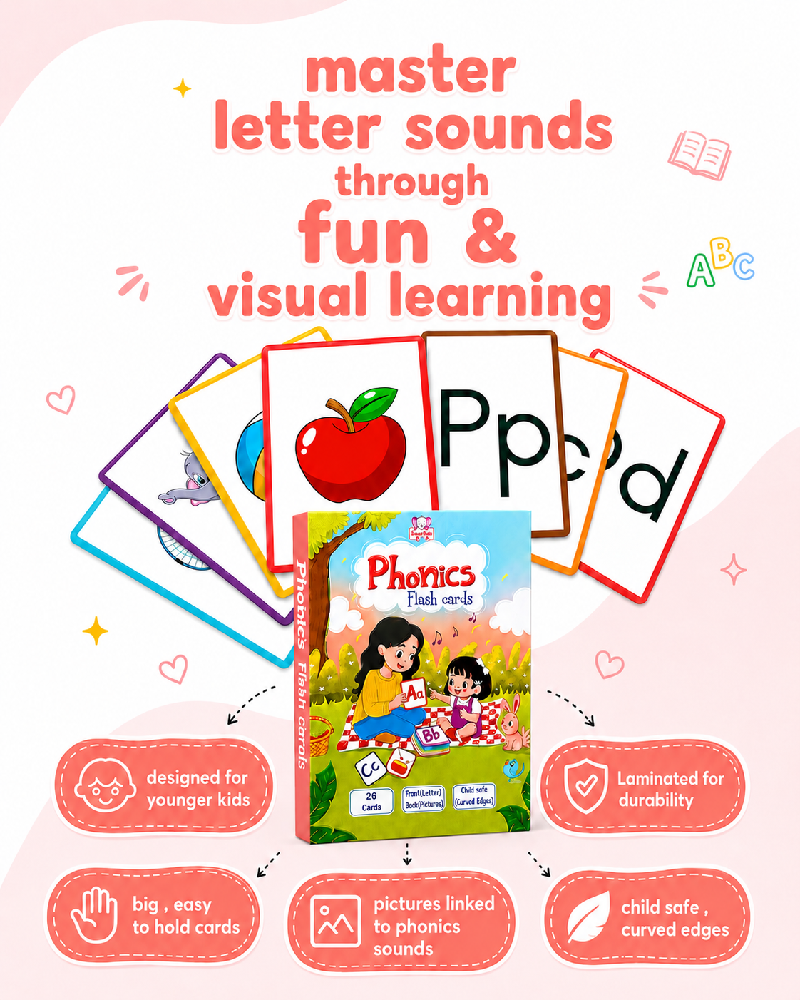 Phonics Flash Cards – Make Reading Fun &amp; Easy!