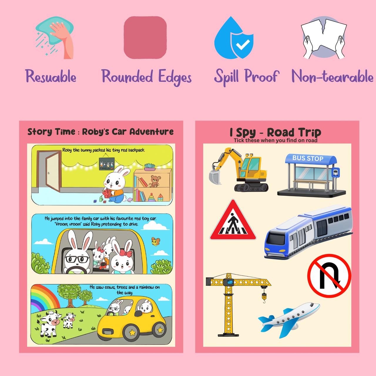 Road Trip - Activity Book