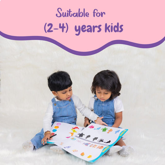 Reusable Circle-it Level 1 Activity Book ( Age : 2-4 years )