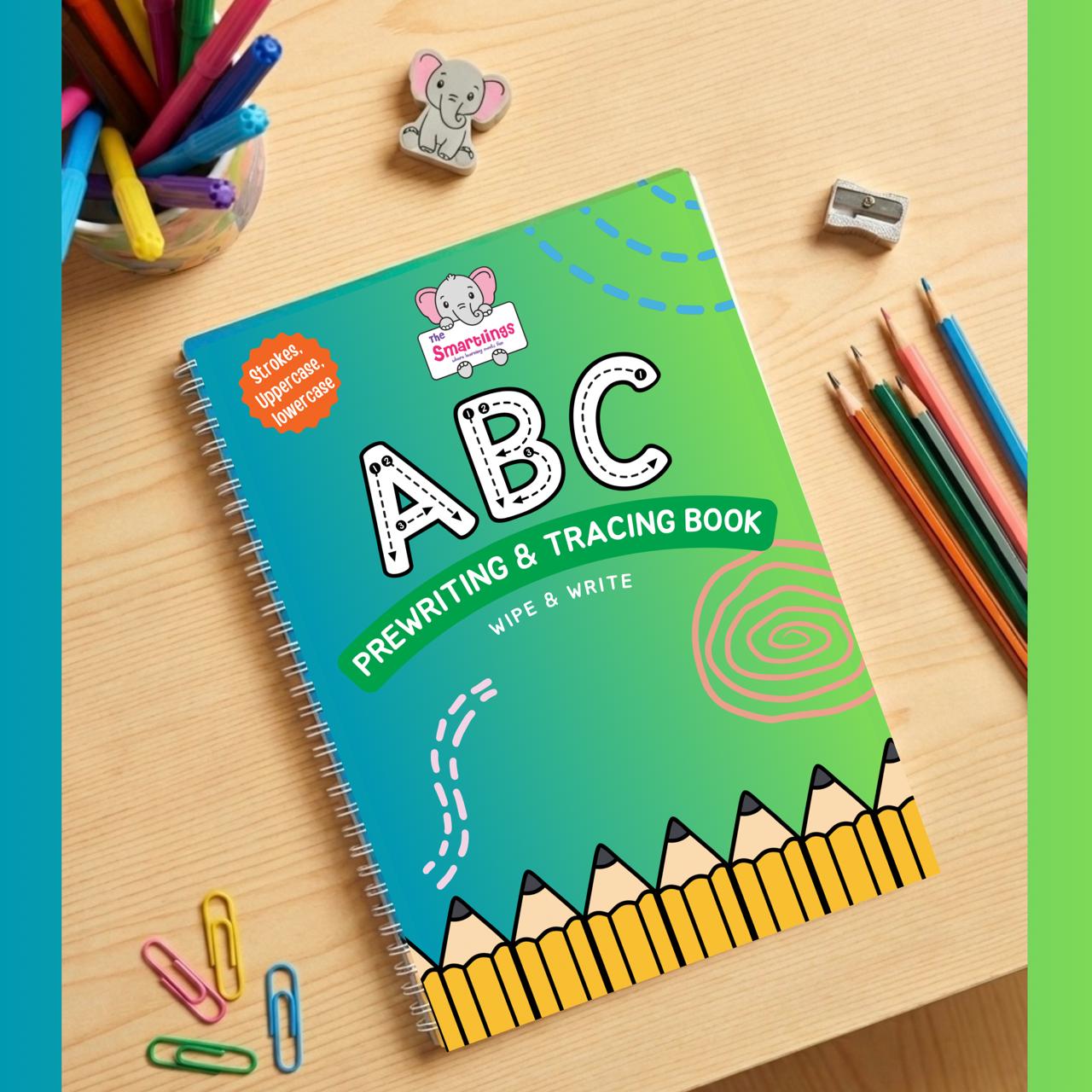 Tracing Reusable Book for Kids