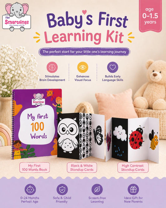 Baby’s first learning kit  age (0-1.5 years)