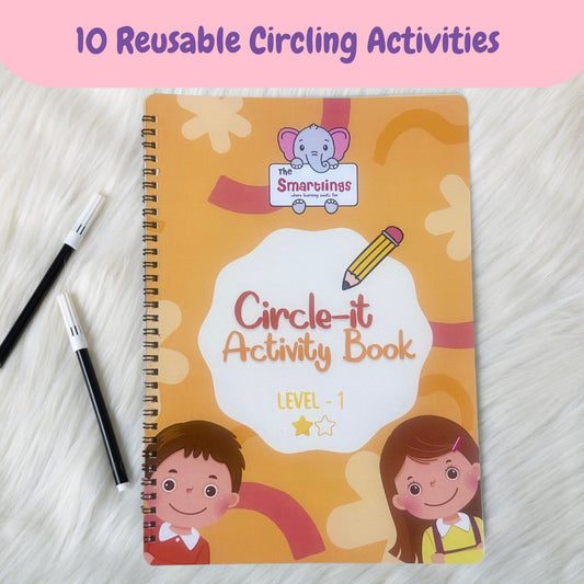 Reusable Circle-it Level 1 Activity Book ( Age : 2-4 years )