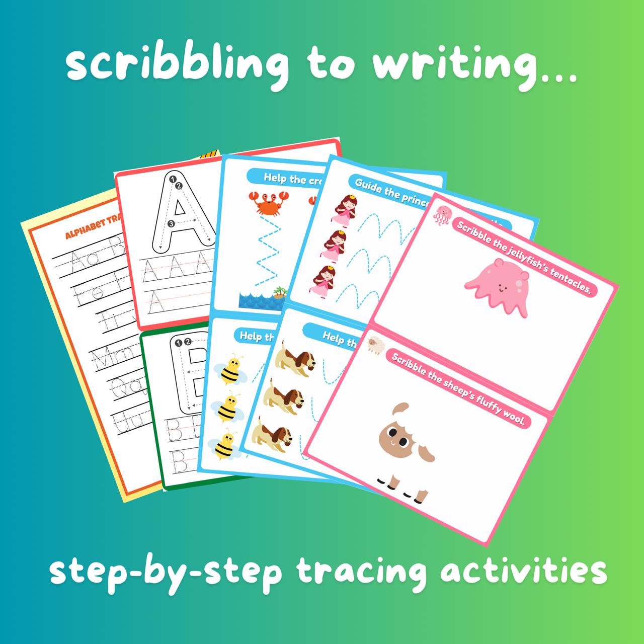 Tracing Reusable Book for Kids