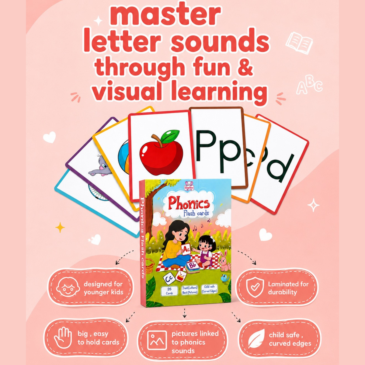 Phonics Flash Cards – Make Reading Fun & Easy!